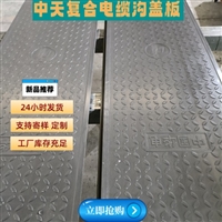 威海 复合树脂电缆沟盖板 防腐 抗老化 车辗噪音低 韧性强 可加工