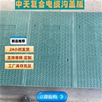 日照 复合树脂电缆沟盖板 防腐 抗老化 车辗噪音低 韧性强 可加工