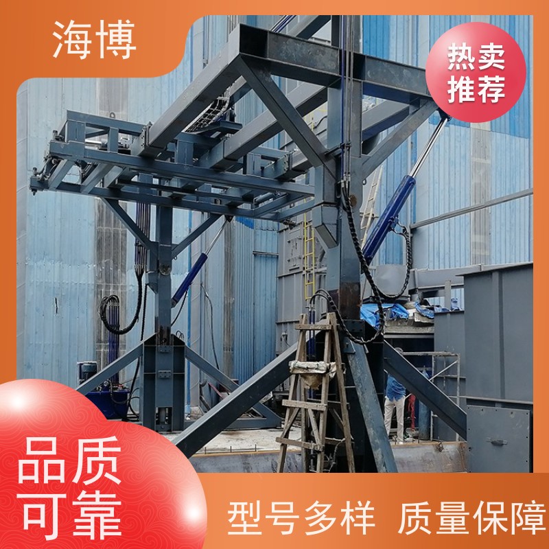 海博 智能控制 废钢收购 结构坚固耐用 集装箱翻转机