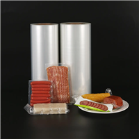 真空膜定制批发 pe强收缩产品热封膜透明贴体食品级LDPE薄膜