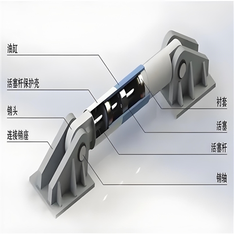 建筑用VFD粘滯阻尼器規格齊全 圖書館減震耗能裝置