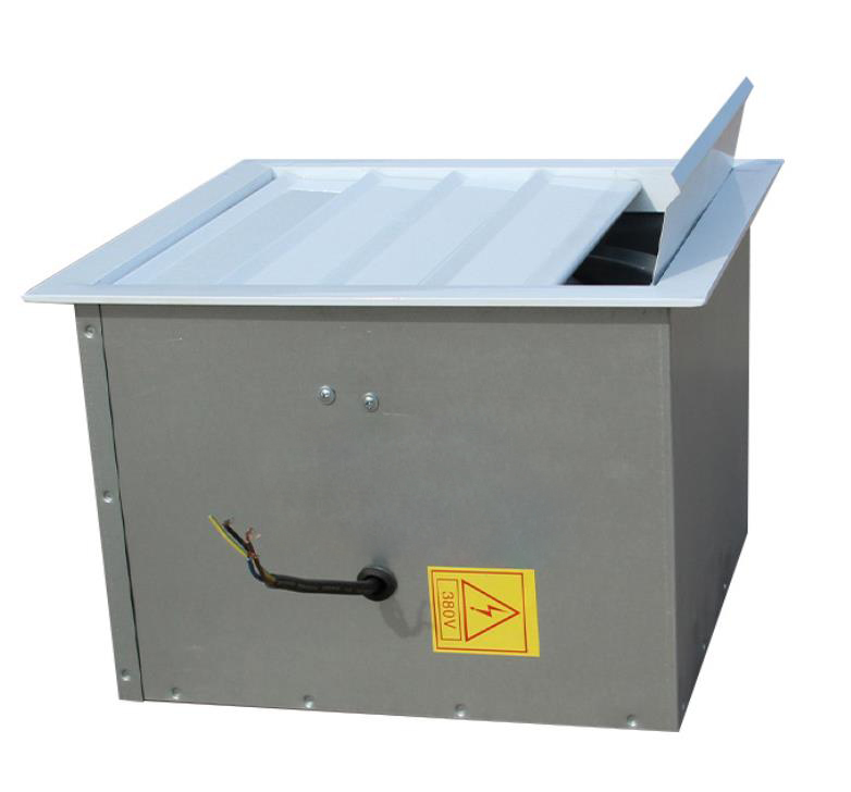 山西方形壁式轴流风机防雨百叶耐用可靠浩海 