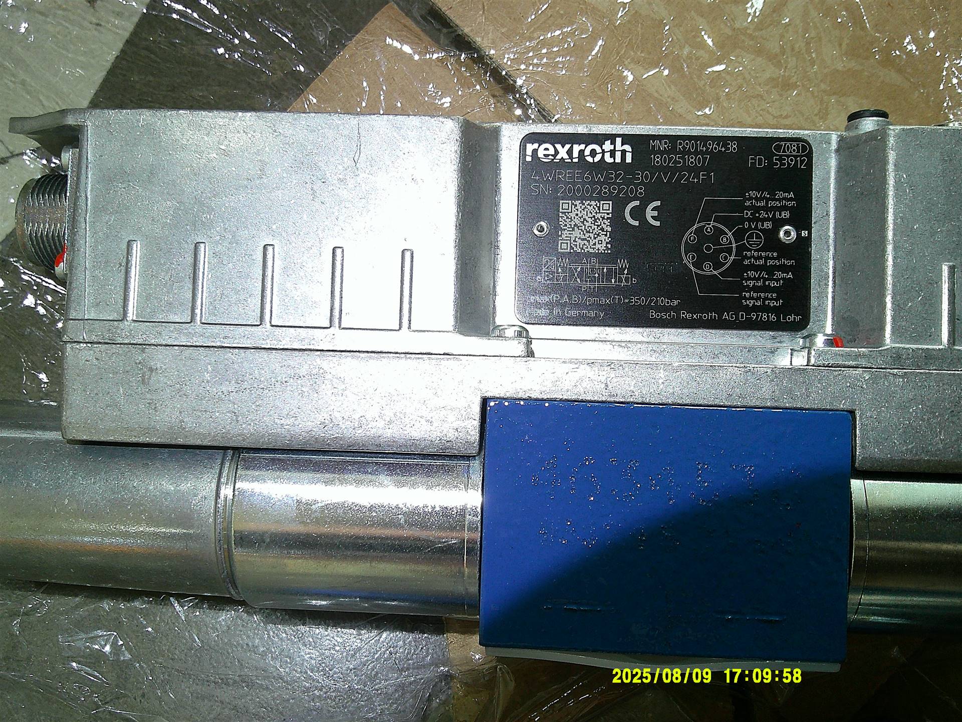 4WREE6W32-30/V/24F1 R901496438 力士乐REXROTH阀