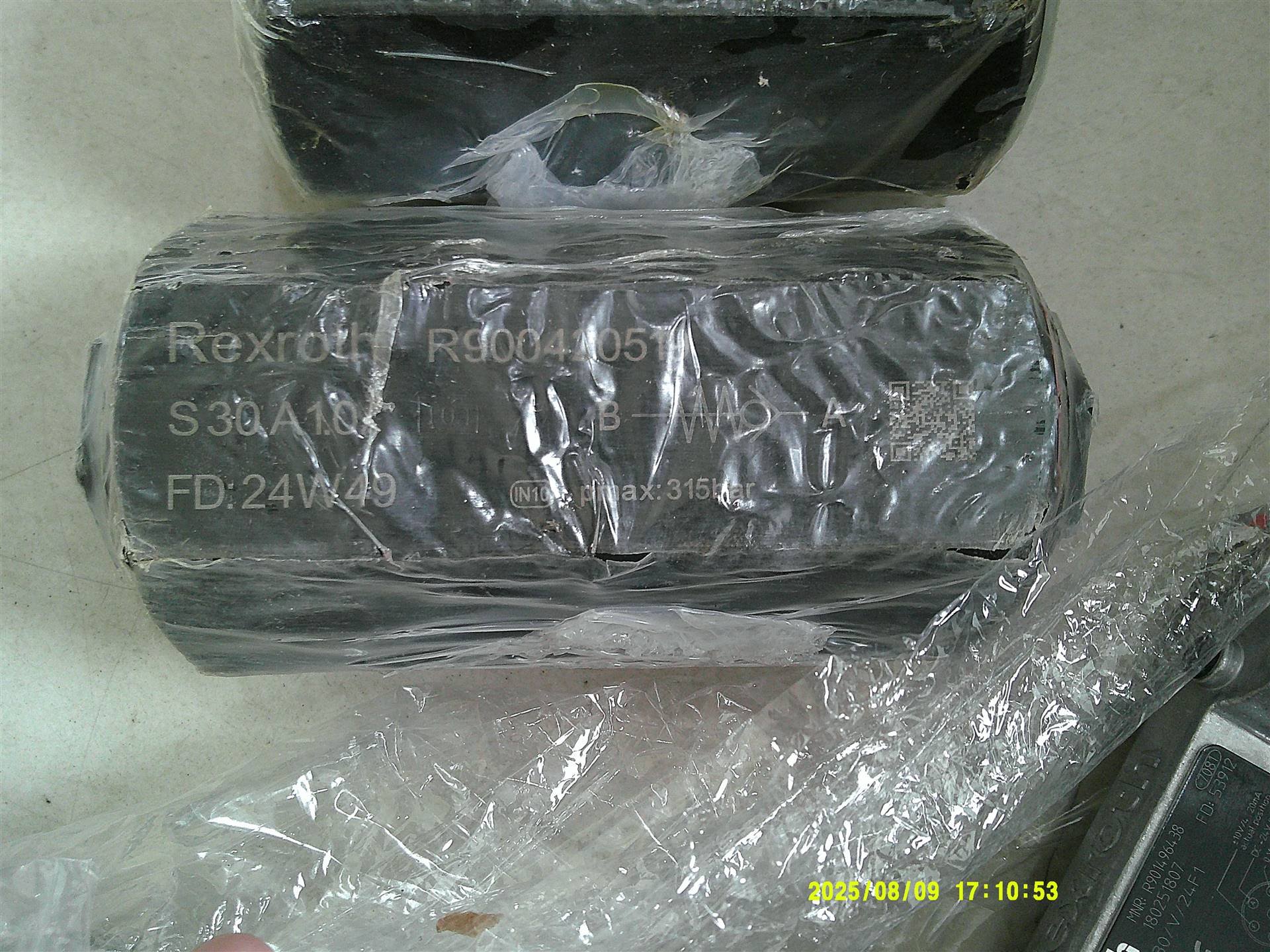 S25A1.0/ R900420511液控单向阀开启压力1bar通径25 力士乐REXROTH
