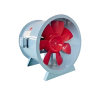 德州HTF-I-8轴流式消防排烟风机厂家-地下车库用耐高温