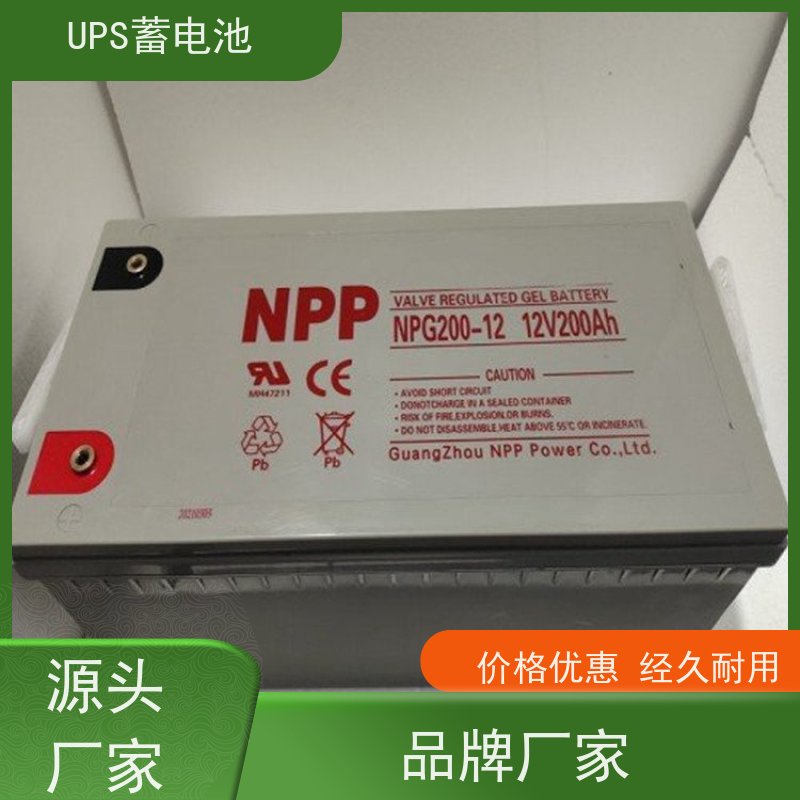 耐普蓄电池 NPG12-38  铅酸胶体阀控式 维修维保服务