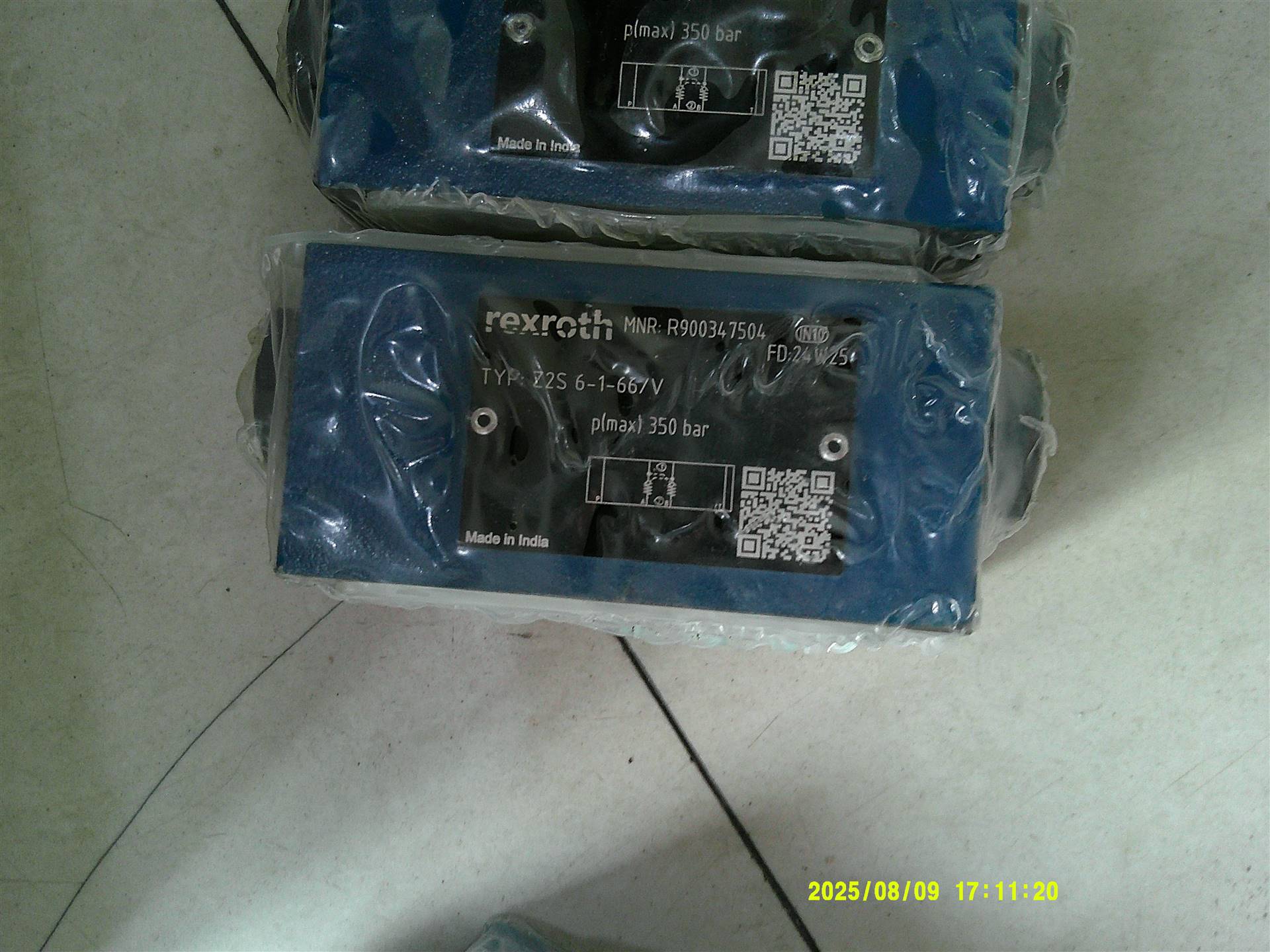 Z2S6-1-66/V R900347504 Z2S6-1-65/V 单向阀德国力士乐REXROTH