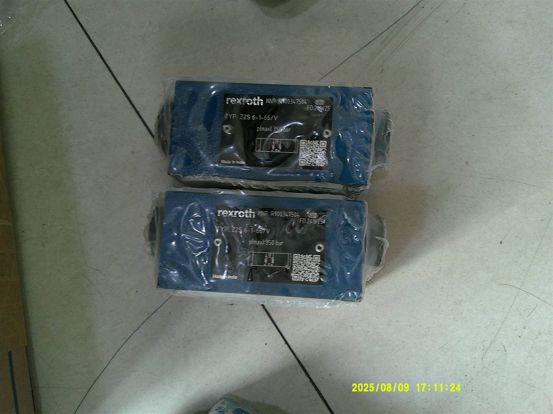 Z2S6-1-66/V R900347504 Z2S6-1-65/V 单向阀德国力士乐REXROTH