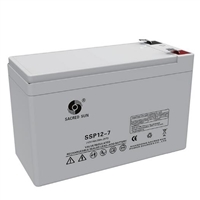 UPS电池 圣阳蓄电池 12V7AH SSP12-7用于UPS标机内置电瓶组
