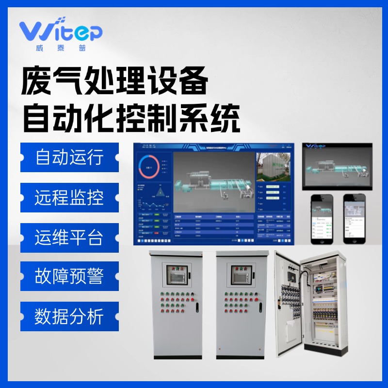 RTO废气处理有机废气在线RCO催化燃烧 废气治理环保PLC控制柜系统