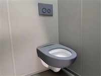 办案区防撞洁具包含安全马桶 硅胶洗手盆 恒温淋浴