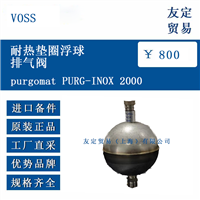 VOSS purgomat PURG-INOX 2000 耐热垫圈浮球排气阀