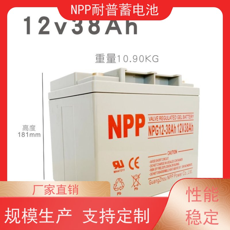 UPS不间断电源蓄电池 NPG12-100  铅酸胶体阀控式 安装维修维护
