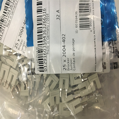 万可WAGO电源滤波模块750-624实物图