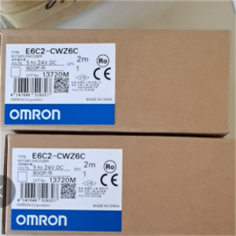 欧姆龙增量型编码器E6C2-CWZ6C 500P/R 2M