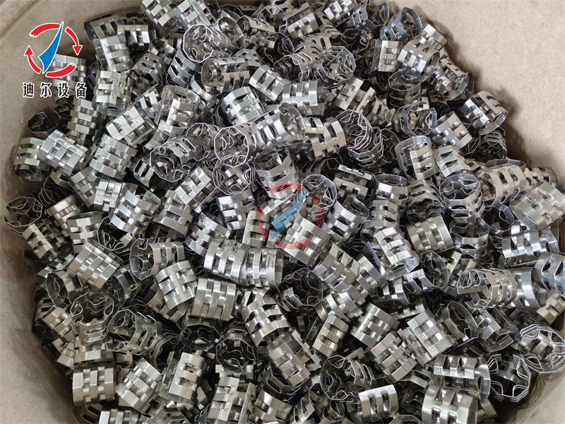 八四内弧环金属填料萍乡迪尔自产自销 供货浙江客户用于洗涤塔