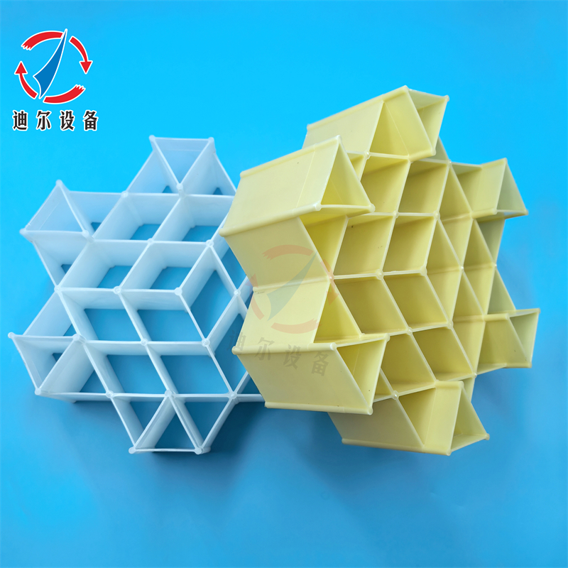 六角内棱环瓷塑填料 危废处理大使用量的填料 融合轻瓷填料优点