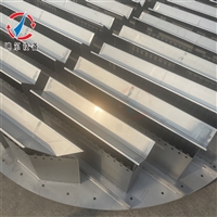 精馏塔不锈钢316L槽盘液体分布器 重庆316L槽盘分布器