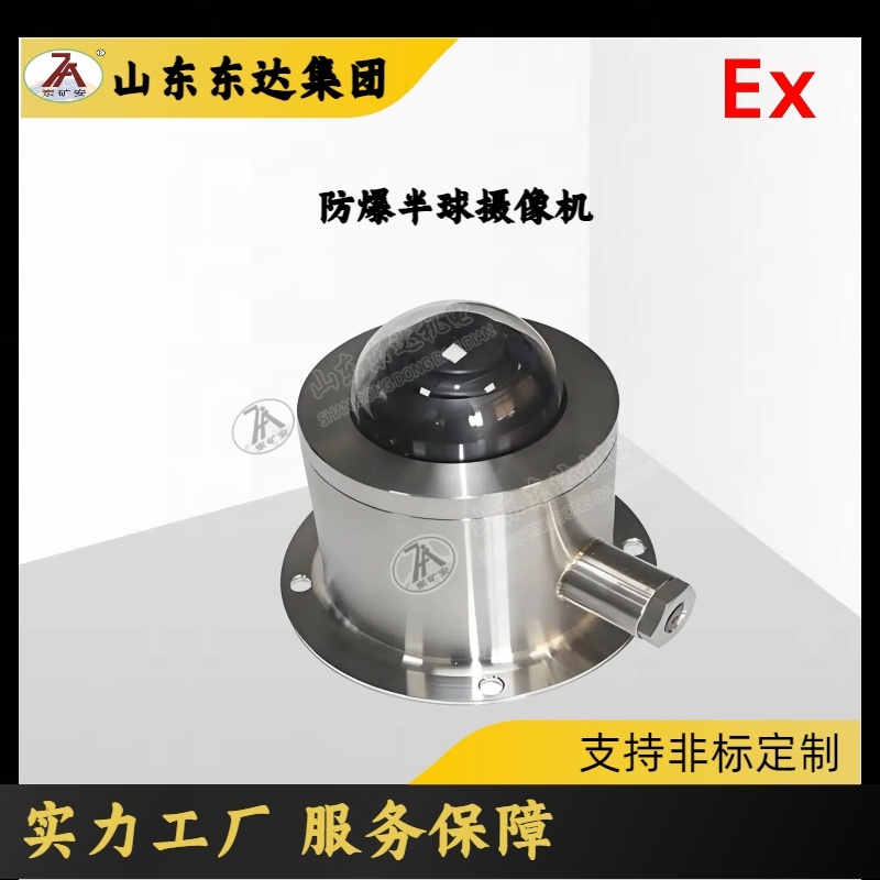 YST604矿用防爆半球摄像机 金属矿 铁矿等矿山用 智能摄像