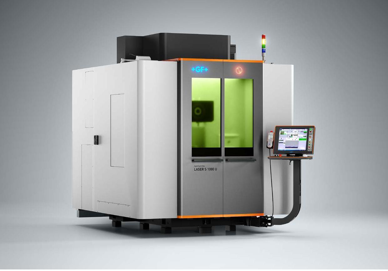 瑞士GF激光纹理加工机床 LASER S 1000 U 进口激光加工机床阿奇夏米