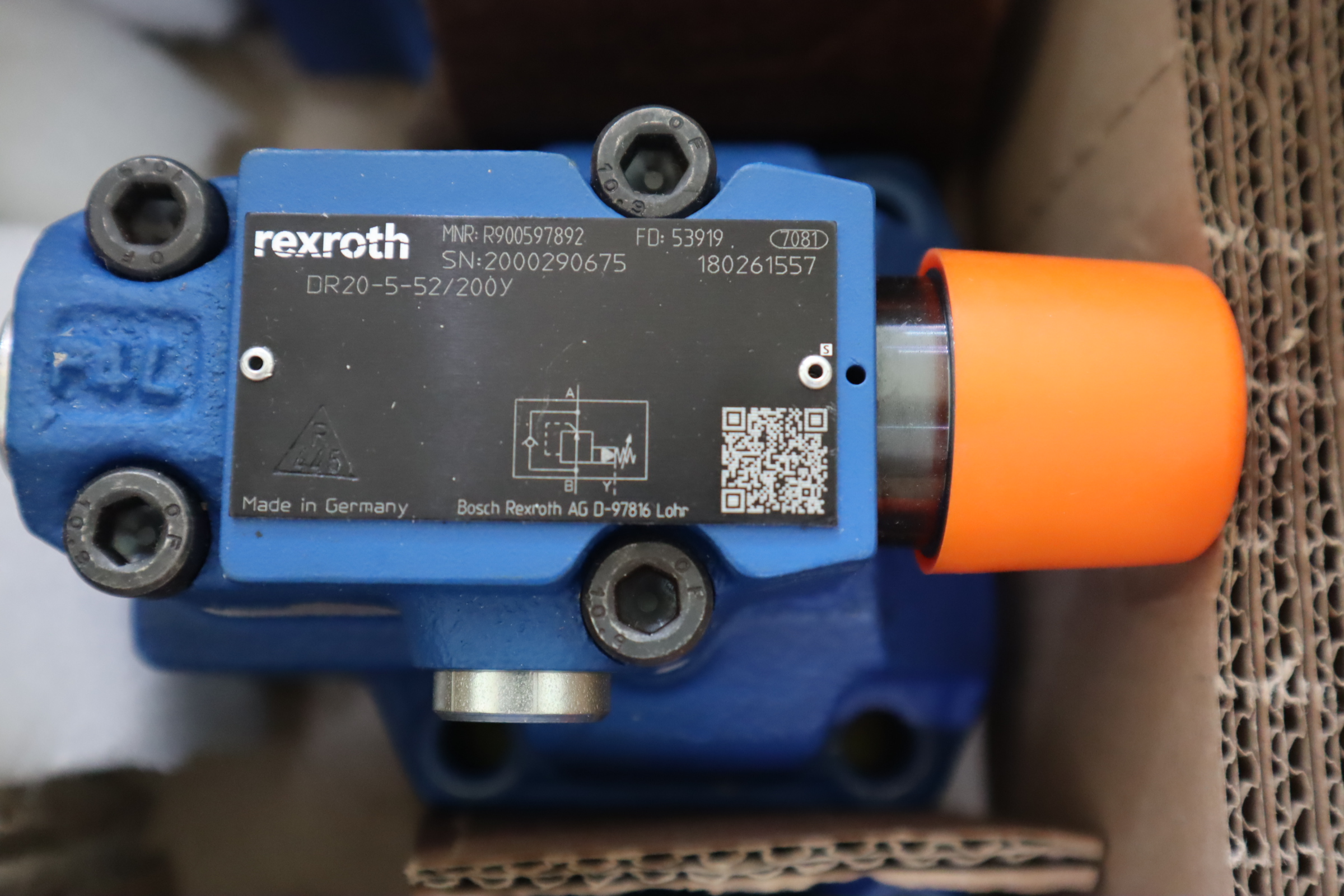 DR20-5-52/200Y R900597892 DR20-5-51/200Y 力士乐REXROTH减压阀