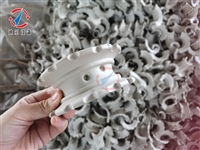 XATC陶瓷填料陶瓷矩鞍环填料厂家高清图片现货库存直销