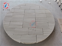 陶瓷板波纹填料厂家萍乡迪尔有库存 量大从优  规格尺寸可定制