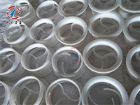 萍乡迪尔 四氟阶梯环可定制  新疆客户订购DN38PTFE阶梯环填料180立方