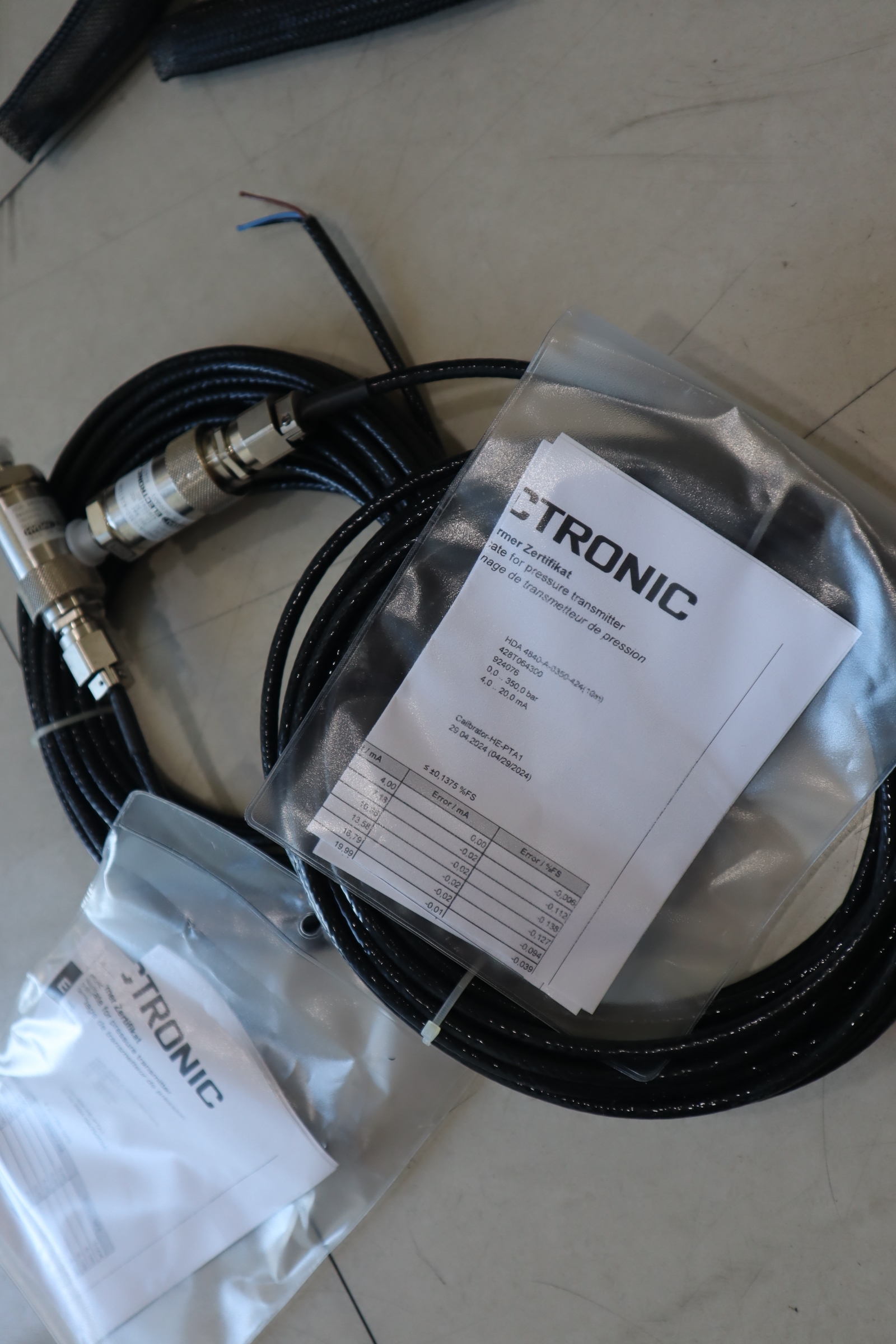 HDA 4840-A-0350-42410m 924076 德国贺德克HYDAC压力温度传感器