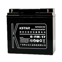KSTAR科士达蓄电池6-FM-17免维护12V17AH机房设备专用