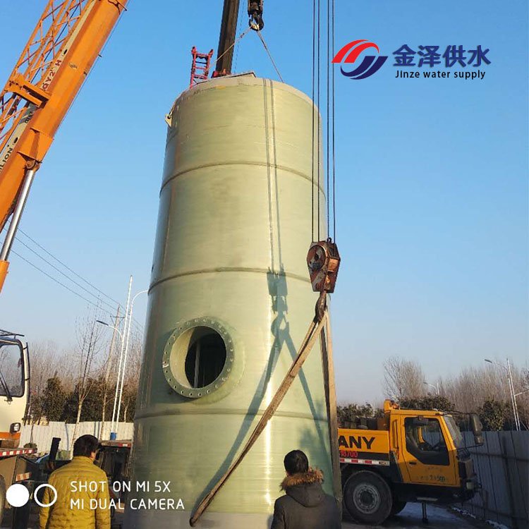 玻璃钢筒体 东台市 一体化提升泵站厂家 农业灌溉 维护成本低