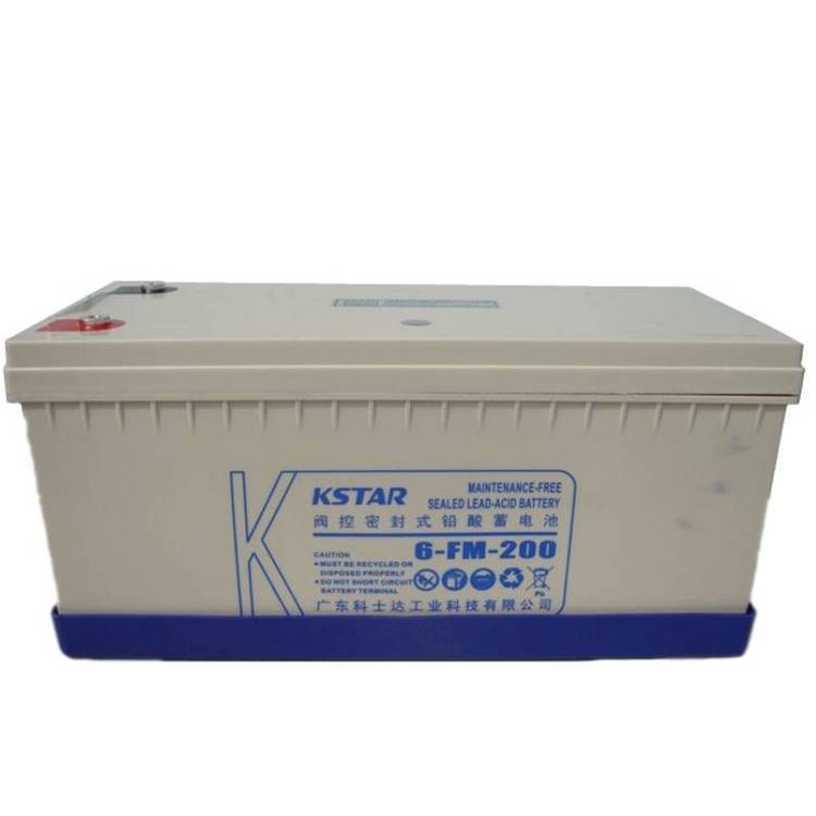 KSTAR科士达蓄电池6-FM-200阀控密封式12V200AH维护简单