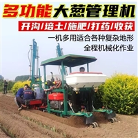 乘坐式田园管理机 大葱大姜培土施喷 收获移栽一体机微耕机