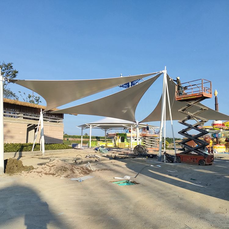 厚朴膜结构 膜结构游乐场 隔热性好 按需定制 优良材质