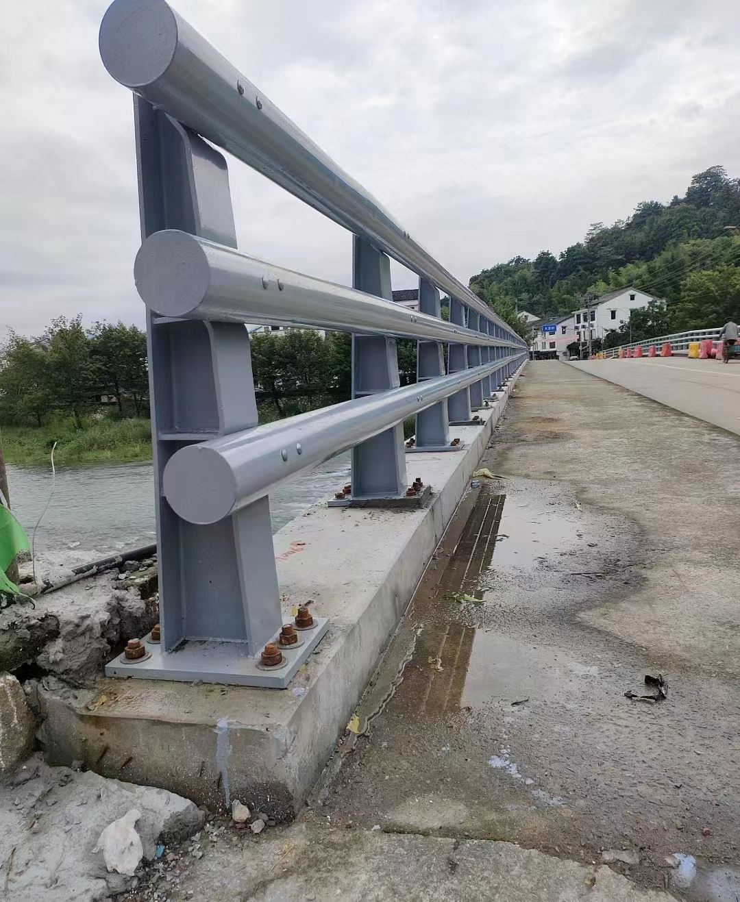 聚鑫 甘肃河道围栏 户外桥梁围栏 售后无忧 诚信经营