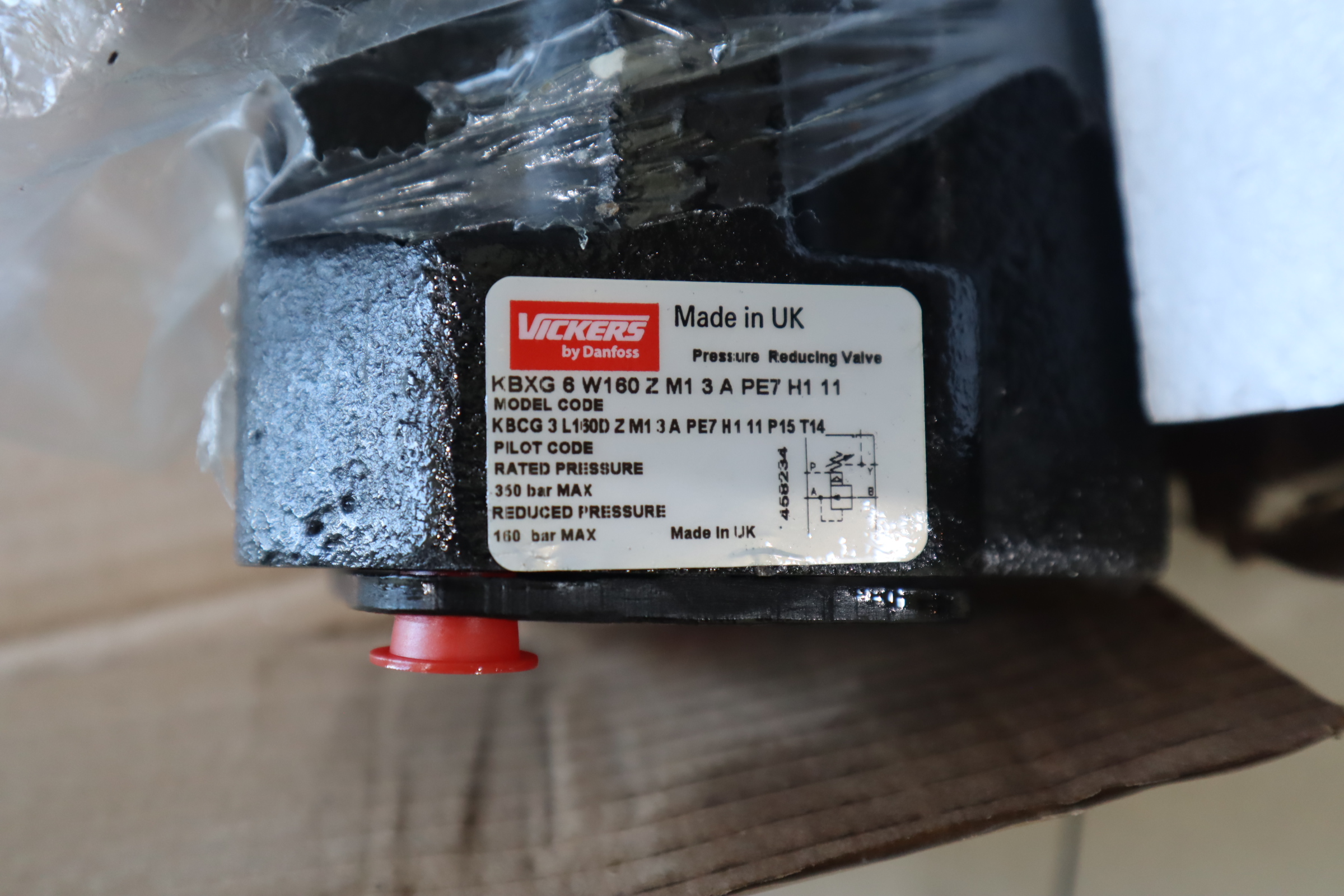 KBXG 6 W160 Z M1 3 A PE7 H1 11 863AN00004A 威格士VICKERS阀