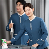 物业服装定制 保洁服工作服 反光衣polo衫定制冬季服装 免费看样