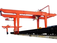 浙江杭州40.5吨集装箱门式起重机核心作用有哪些