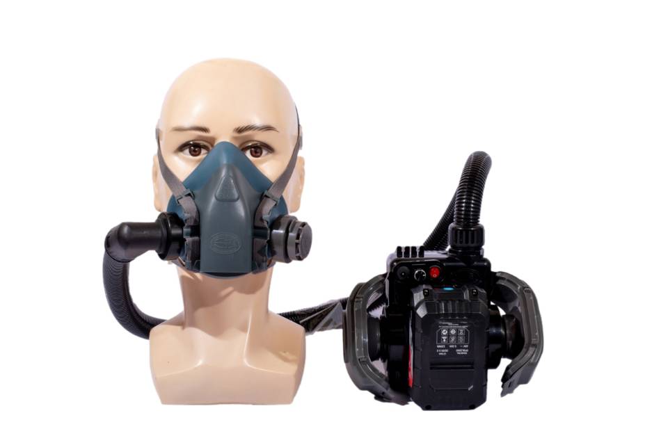 20V电动送风防尘面罩7502 3701