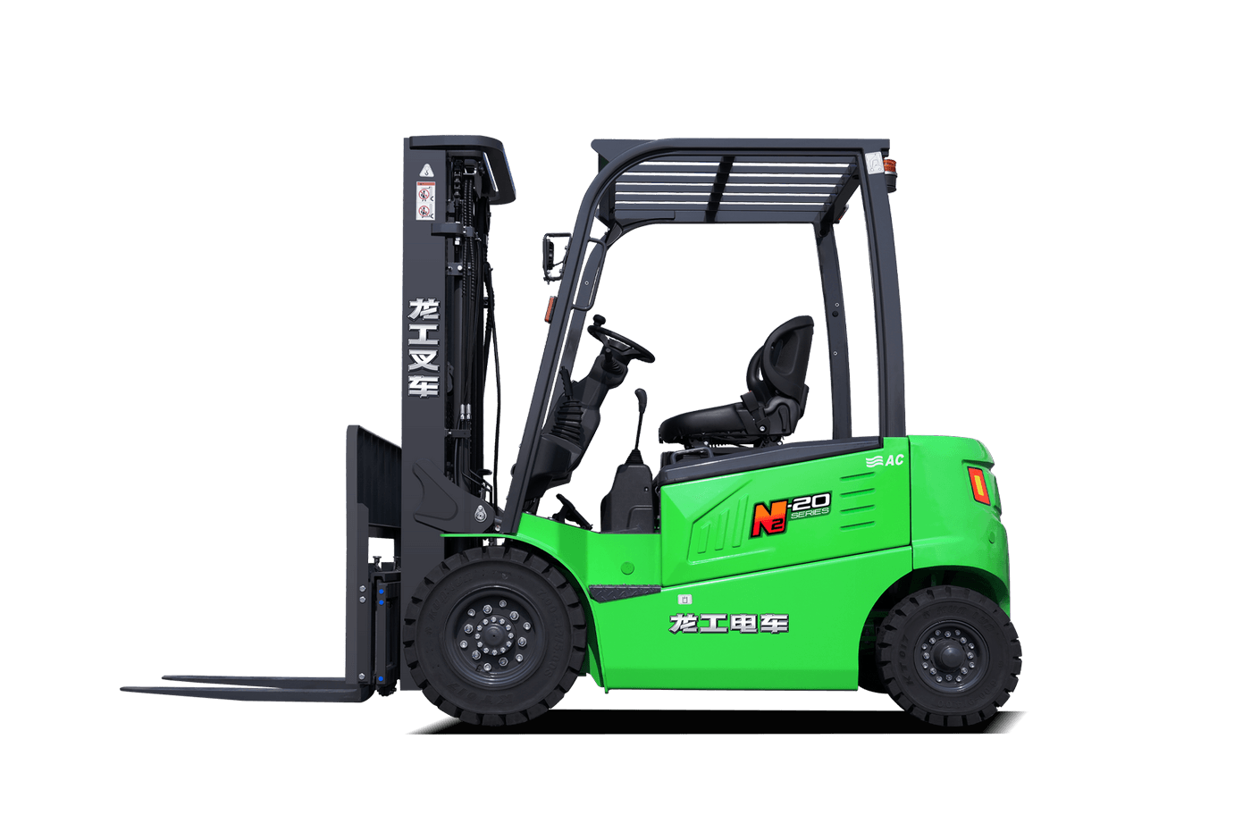 龙工2吨电动叉车3T锂电液压升降搬运叉车 厂家供应新能源叉车