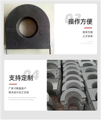 子骞管道垫木  防腐木支架 抱箍管箍 保冷垫木  聚氨酯垫木