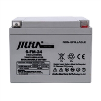 九华JIUHUA蓄电池6-FM-24 12V24AH机房UPS/EPS电源储能应急