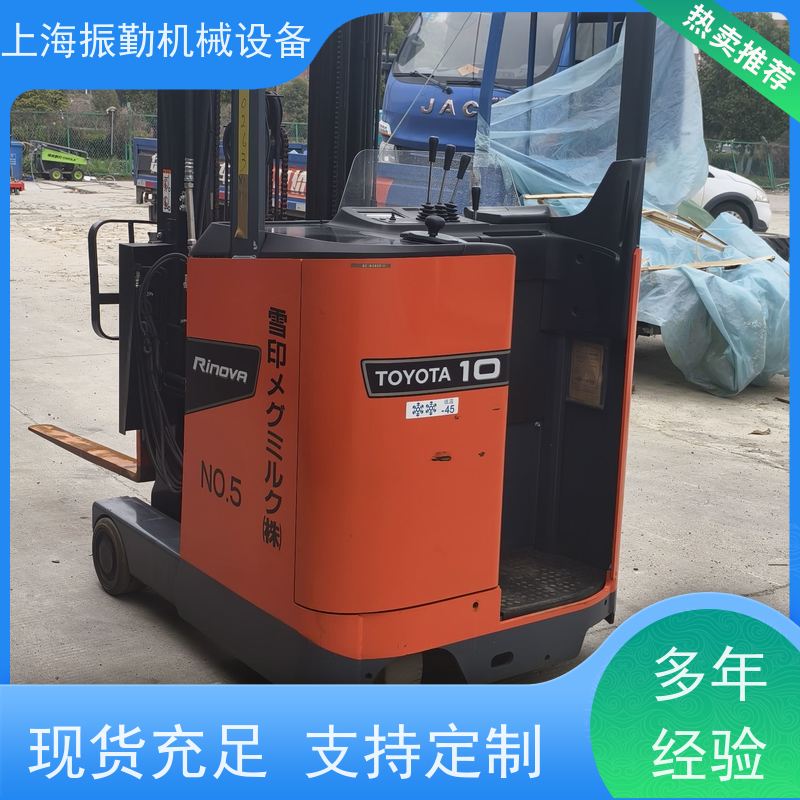 振勤机械 二手林德 出售三门架电动叉车 可用于厂库货架