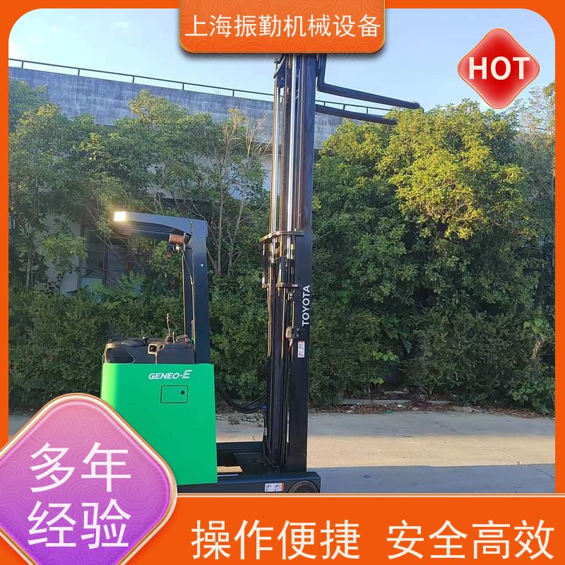 振勤机械 出售三门架电动叉车 站立前移式 维修方便 可用于厂库货架