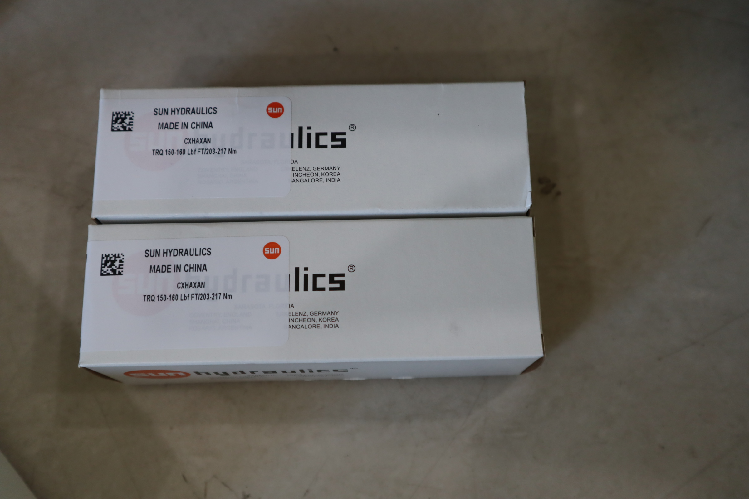 CXHAXAN TRQ 150-160 LBF FT/203-217 NM 美国SUN太阳插装阀