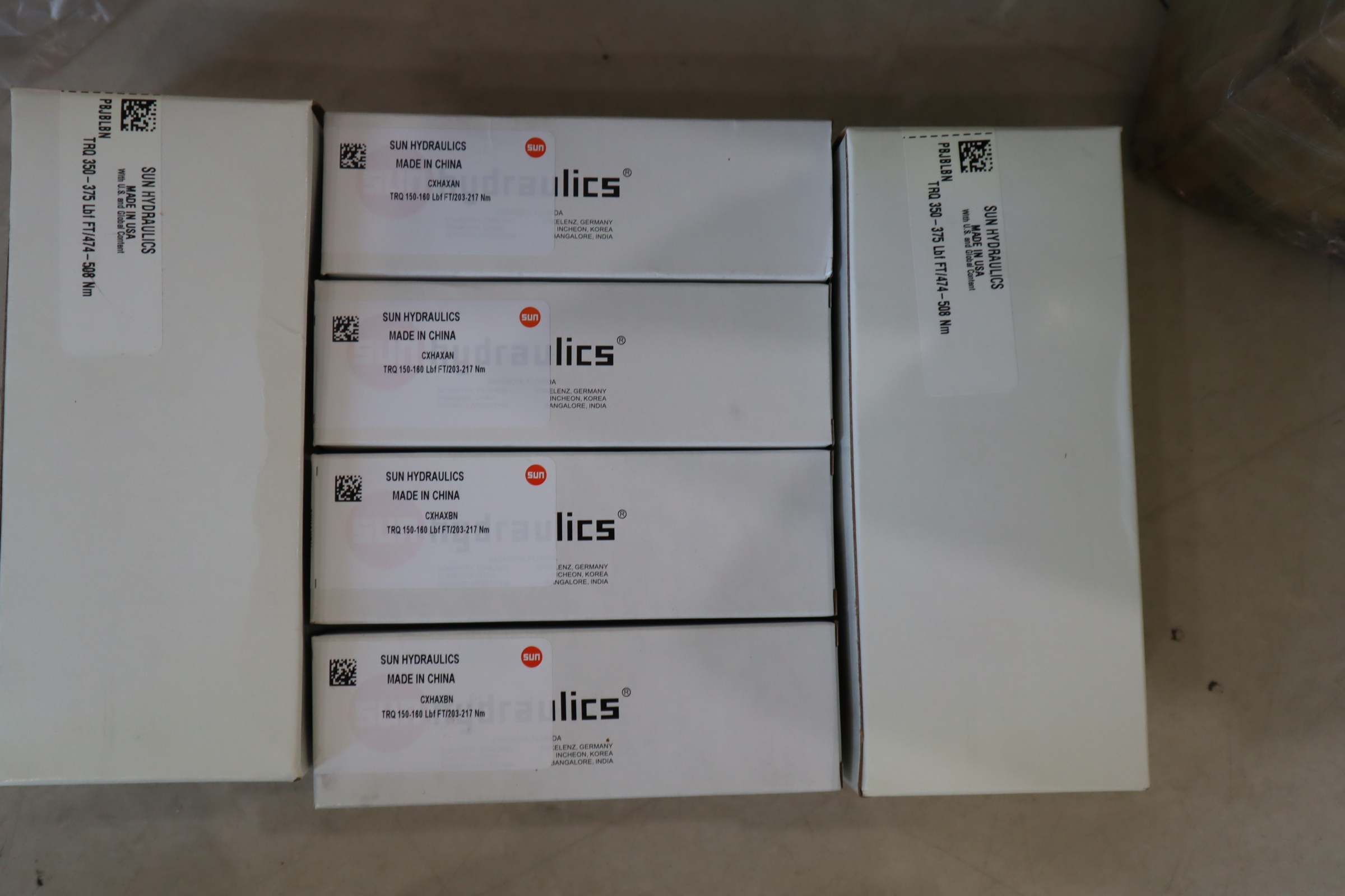 PBJBLBN TRQ 350-375 LBF FT/474-508 NM 美国SUN太阳插装阀