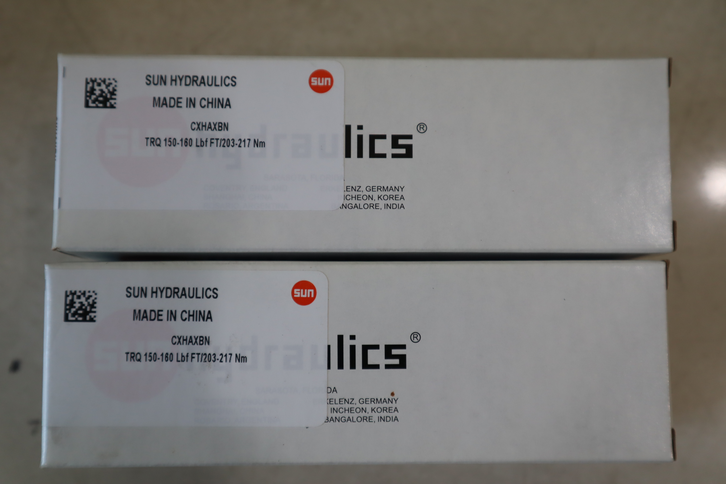 PBJBLBN TRQ 350-375 LBF FT/474-508 NM 美国SUN太阳插装阀