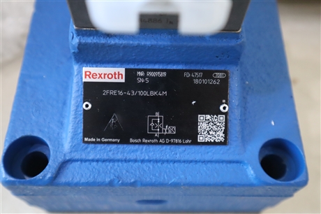 2FRE16-4X/100LBK4M R900915819 德国力士乐REXROTH比例流量阀