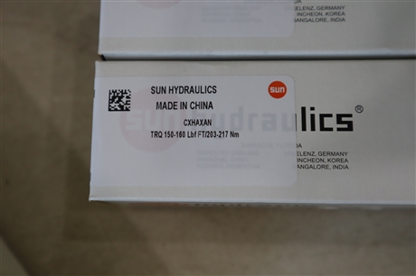 CXHAXAN TRQ 150-160 LBF FT/203-217 NM 美国SUN太阳插装阀