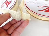 耐高温300度防火阻燃芳纶钩和芳纶毛魔术贴粘扣带用于隔热罩保护套